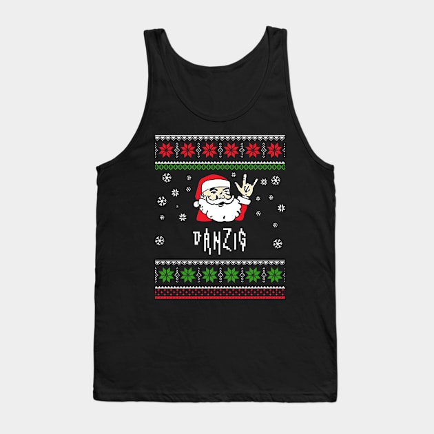 danzig santa metal Tank Top by mantaplaaa